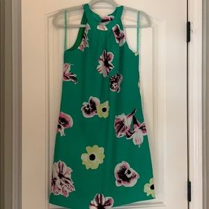 Green J. Crew dress